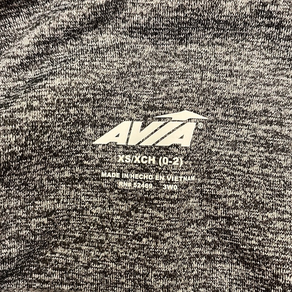 NWT Avia Woman’s Performance Ankle Exercise Pant with Side Pockets Grey XS 0-2 - Picture 7 of 8